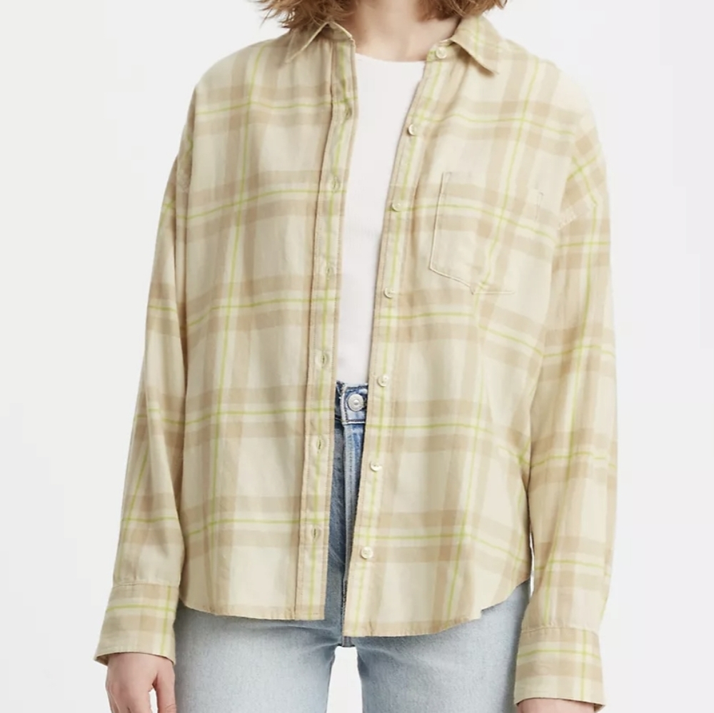 Levi's Plaid Flannel Shirt